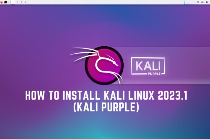 How to Install Kali Linux 2023.1 (Kali Purple)