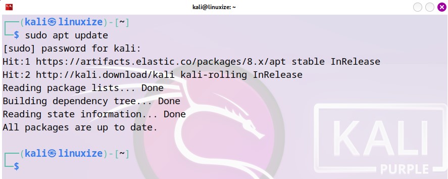 Kali Linux sources list Repositories