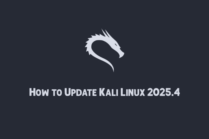How to Update Kali Linux 2025.4