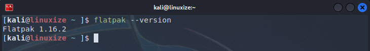 flatpak --version